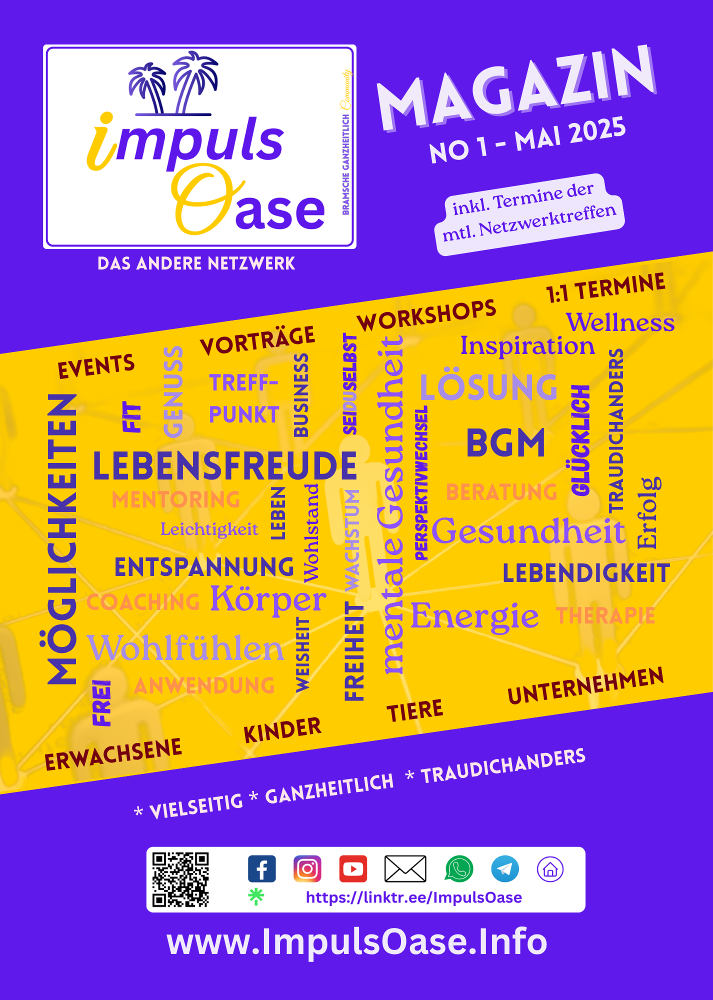 Titelbild ImpulsOase Magazin No. 01